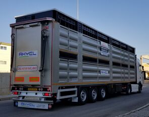 Новый AKYEL TREYLER LVL1 Livestock Semi Trailer  ( double deck )