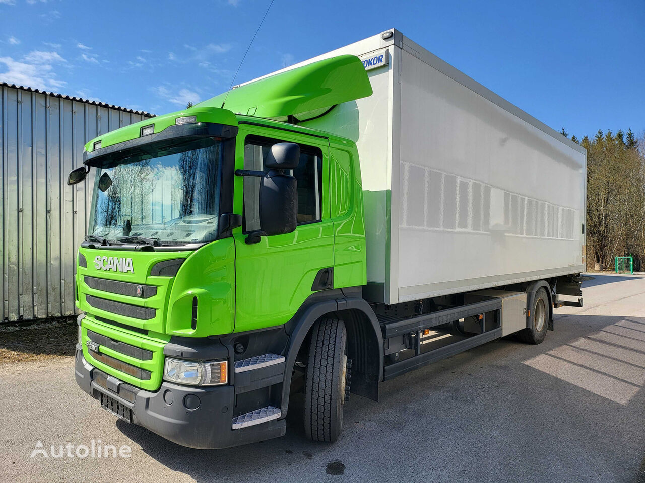 автофургон Scania P280 4X2 BOX WARMING