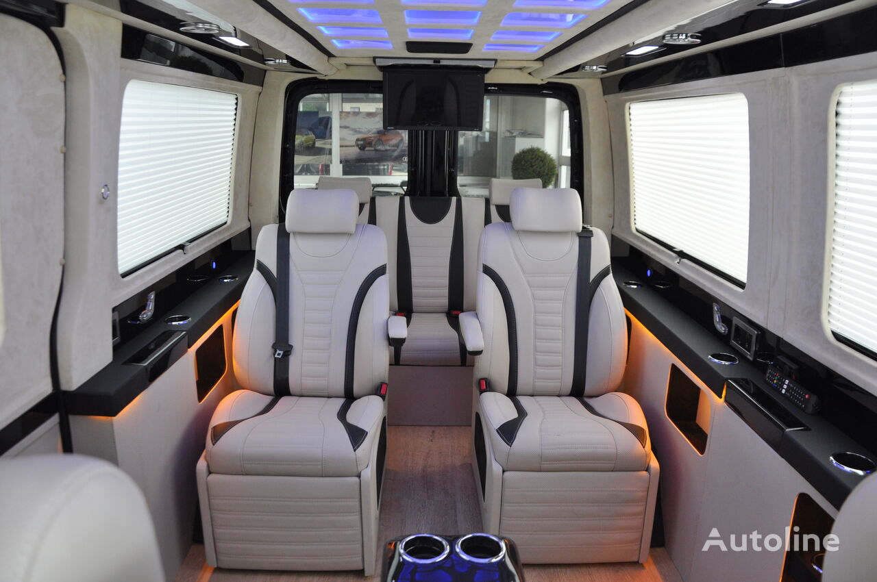 пасажирський мікроавтобус Mercedes-Benz 317 CDI VIP EXCLUSIV UMBAU TV KAMERA LEDER 9+1