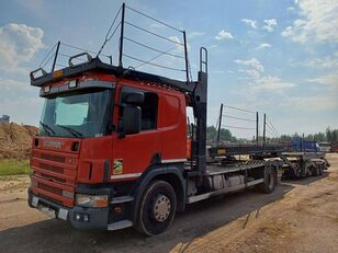автовоз Scania P420 + ROLFO + причіп автовоз