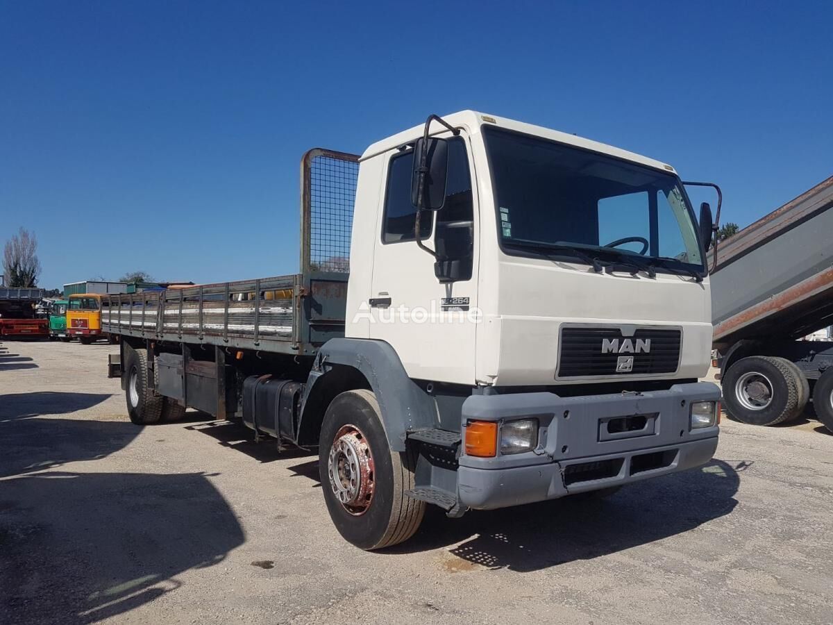 бортова вантажiвка MAN 18.264 TOP TRUCK - LONG FLAT BED