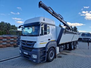 бортова вантажiвка Mercedes-Benz 2540 HDS Hiab / Wywrotka / skrzynia / Wywrot boczny dwustronny /