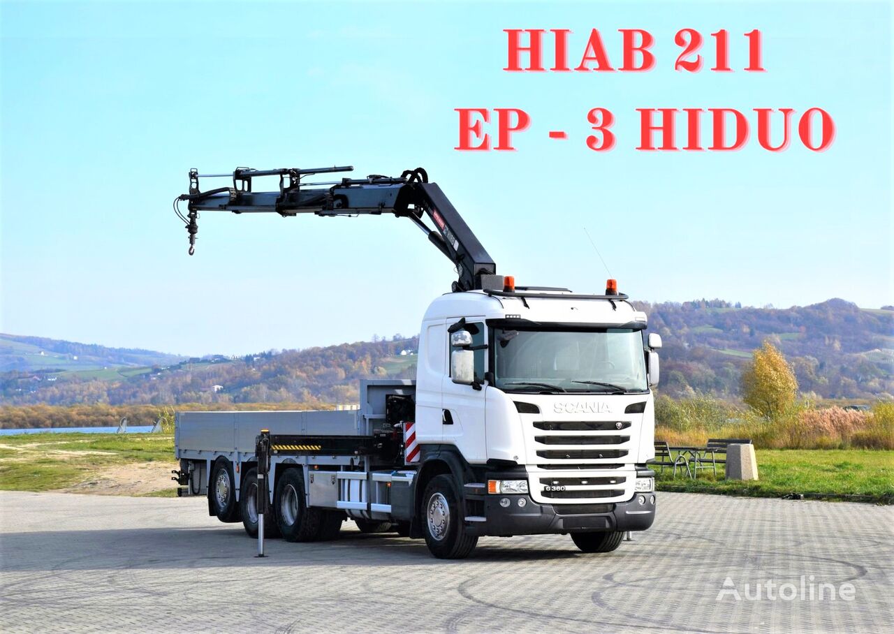 бортова вантажiвка Scania G 360