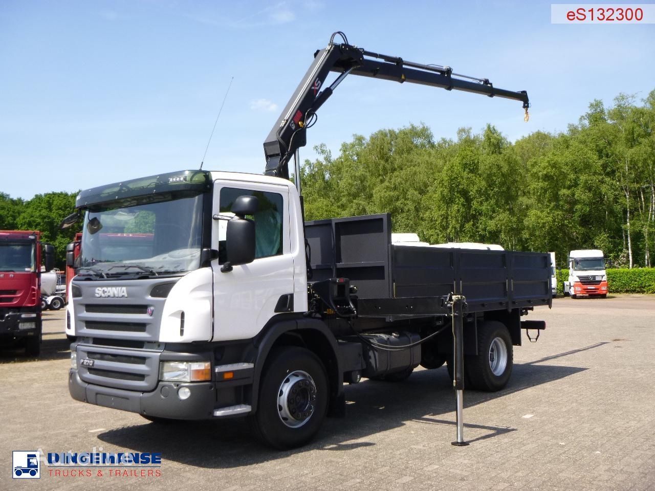 нова бортова вантажiвка Scania P270 LB 4X2 Hiab XS 099 B-3 Duo / NEW/UNUSED