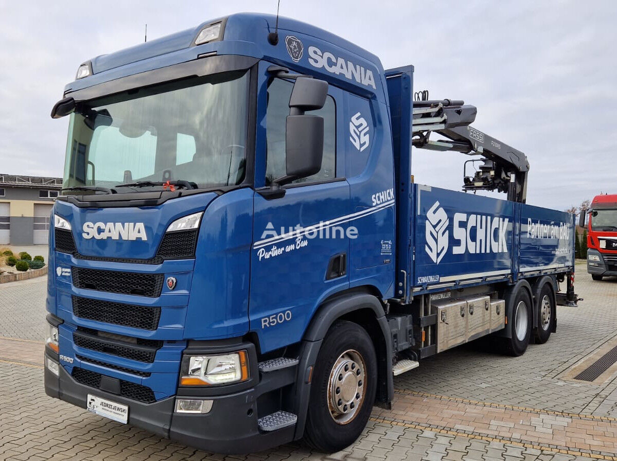 бортова вантажiвка Scania R 500