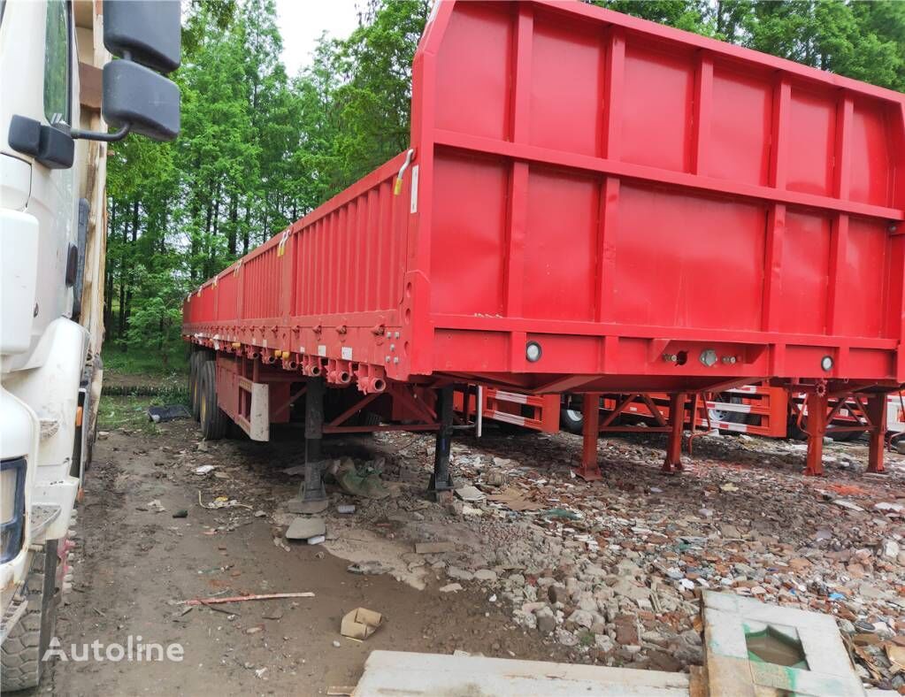 бортовий напівпричіп low bed semi-trailer