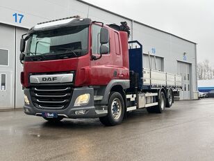 бортовой грузовик DAF Brädgårdsbil DAF CF 370  FAN -2018 | Palfinger PK 19.001 säljes