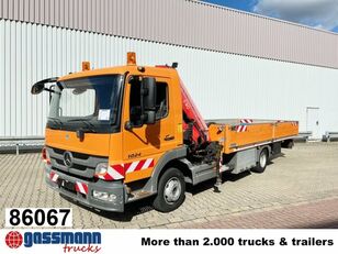 бортовой грузовик Mercedes-Benz Atego 1024 L 4x2 mit Kran Fassi F80A.0.21