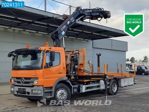 бортовой грузовик Mercedes-Benz Atego 1324 4X2 Hiab 144 B -1 CL Kran Drilling installation Manua