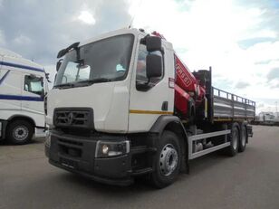 новый бортовой грузовик Renault 320 6X4 + FASSI F245 DEMO UNUSED