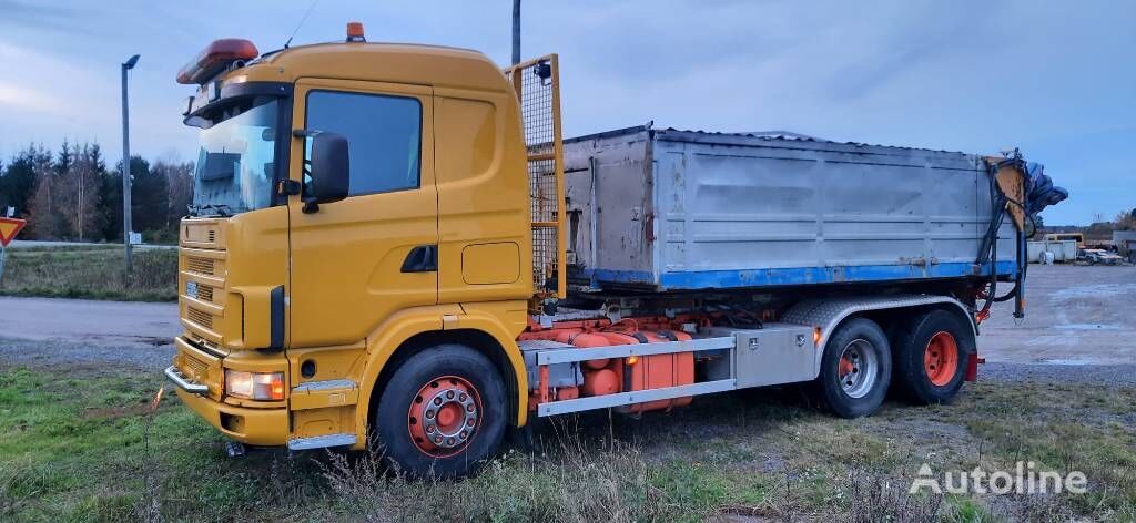 бортовой грузовик Scania 124-400