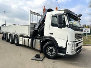 бортовой грузовик Volvo FM 420 8X4 TRIDEM + CRANE HIAB 244 EP-5 HIPRO * 7m10 PLATFORM -