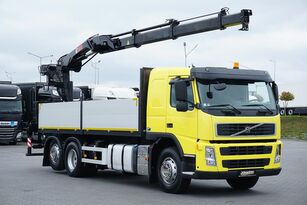 бортовой грузовик Volvo FM 440 / SKRZYNIOWY + HDS / 3 OSIE / HIAB 166 / ROTATOR