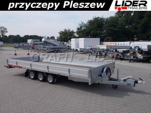 бортовой прицеп Temared TM-233 przyczepa 511x215x30cm, Carplatform 5121/3S, burty alu, 3