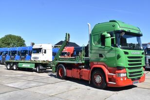 бункеровоз Scania R 490 HL 4x2 - SKIPLOADER + HANGER - RETARDER - 340 TKM - PARK