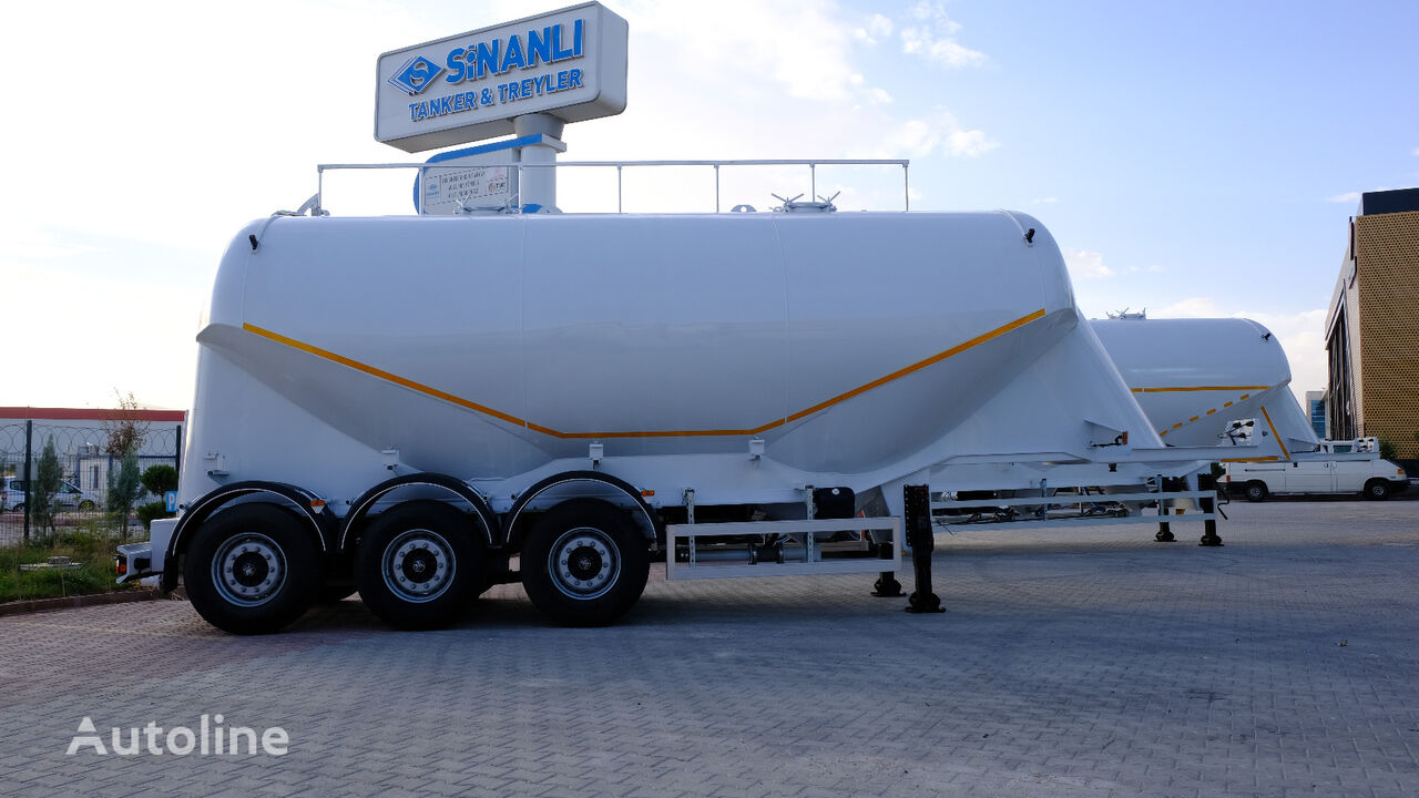 нова цистерна силос Sinan Tanker-Treyler Aluminium Silo tanker