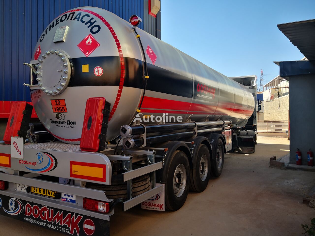 нова газова цистерна Doğumak LPG SEMI TRAILERS 48M3