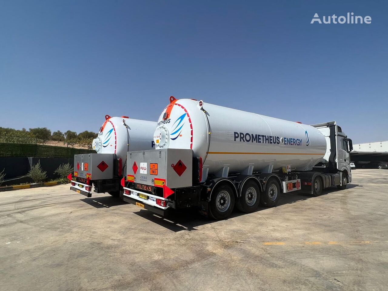 новая газовая цистерна Yılteks LPG TRAILER - ADR