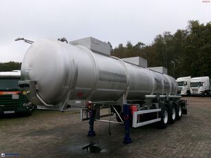 Parcisa Chemical tank inox L4BH 21.2 m3 / 1 comp + pump / ADR 24/02/24