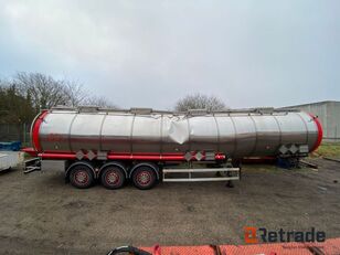 полуприцеп автоцистерна Burg 3 Akslet rustfri tank trailer / 3 Axle stainless tank trailer