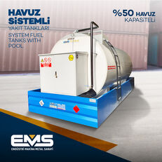 новый резервуар для топлива EMS Tanks 15.000 Litre Kapasiteli Akaryakıt Tankı %50 Taşma Havuz Sistemli