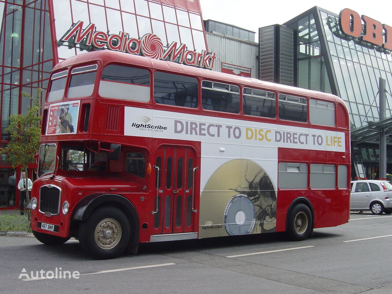 двоповерховий автобус Bristol LODEKKA (repainted 2023) Low Height British Double Decker Bus Ma