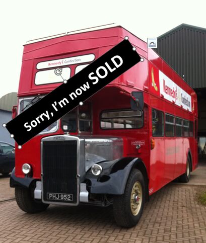 двоповерховий автобус Leyland PD3 *SOLD* British Double Decker Bus Open Top Deck  Pub Bar Hosp