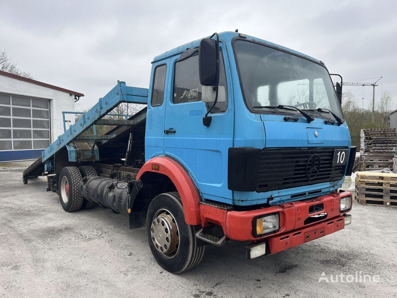 евакуатор Mercedes-Benz SK 1625, Blatt/Blatt, V8, 1.Hand