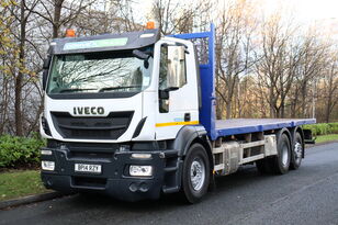 грузовик платформа IVECO STRALIS 310 6X2 26FT FLATBED (2014)