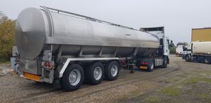 харчова цистерна KÄSSBOHRER Tanktrailer - 32000 Liter Inox, Iso, Chipcleaning, Air