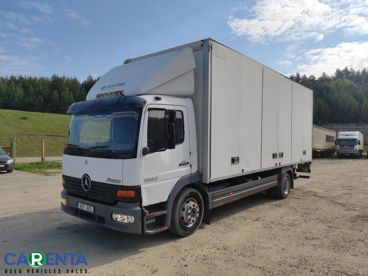 ізотермічна вантажiвка Mercedes-Benz Atego 1223L