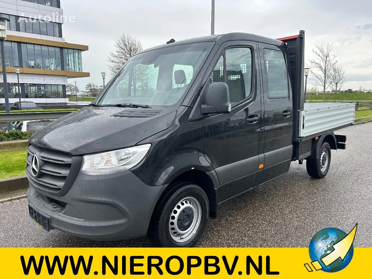 бортовой грузовик < 3.5т Mercedes-Benz Sprinter 317CDI Dubbelcabine Openlaadbak Airco 3500KG Trekhaak 8