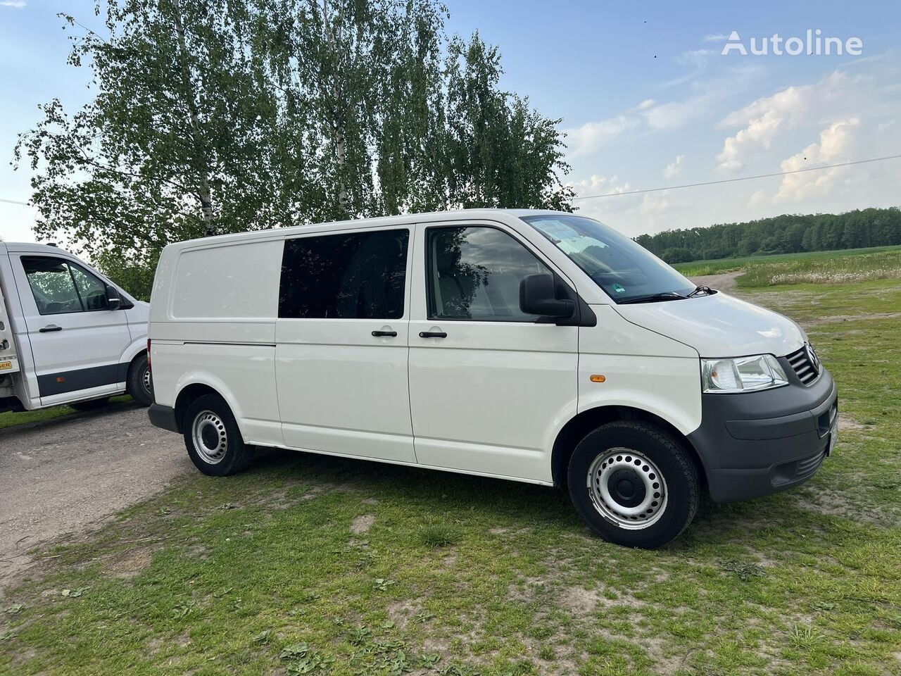 Купить микроавтобус фургон Volkswagen T 5 LONG 2,0 BENZYNA +GAS LPG Польша  Zdziarka, JQ34860