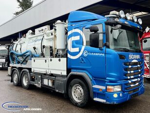 каналопромывочная машина Scania G360 Euro 6, Kroll, RVS tank, HIBON, PRATISSOLI