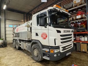 каналопромывочная машина Scania G440 suction/flushing truck w/ Nomek superstructure WATCH VIDEO