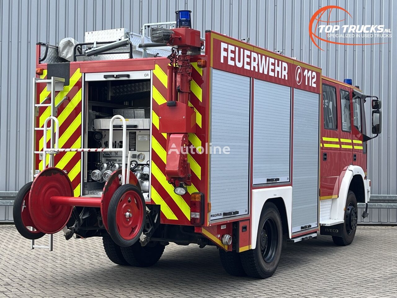 Купить пожарную машину IVECO 135 E22 Eurofire 4x4 - 1.600 ltr watertank  -Feuerwehr, Fire brig Нидерланды Tilburg, XW40391