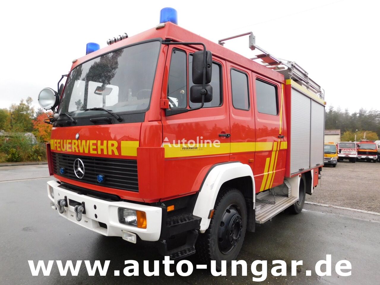 пожарная машина Mercedes-Benz 917AK LF8/6 4x4 allrad