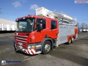 пожежна автодрабина Scania P310 6x2 RHD fire truck + pump, ladder & manlift
