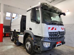 прибиральна машина Mercedes-Benz Arocs 1830 Zamiatarka FAUN Kehrmaschine PM 2.5 10 Karcher Tylny