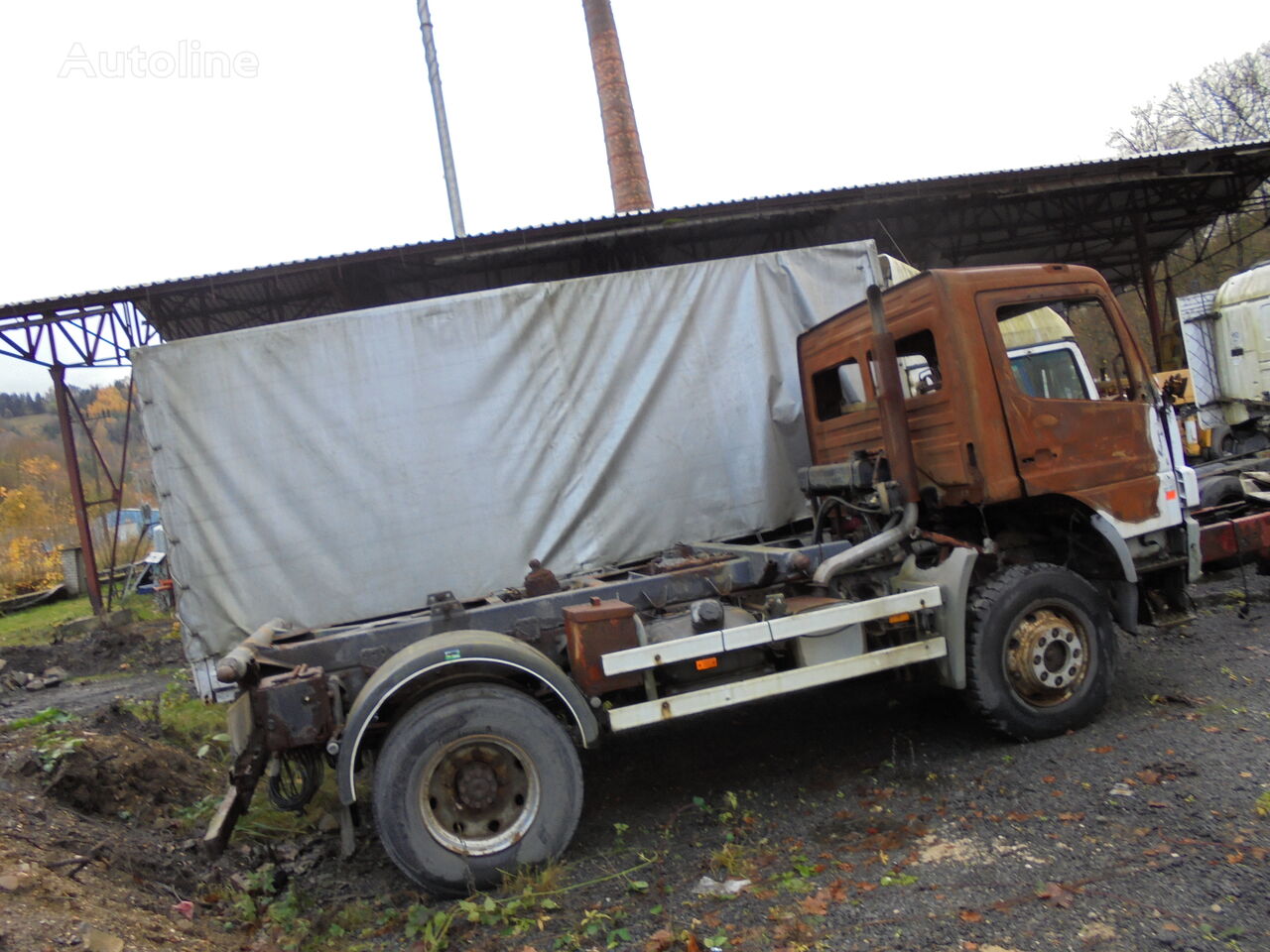 снігоприбиральна машина Mercedes-Benz 1523 AK