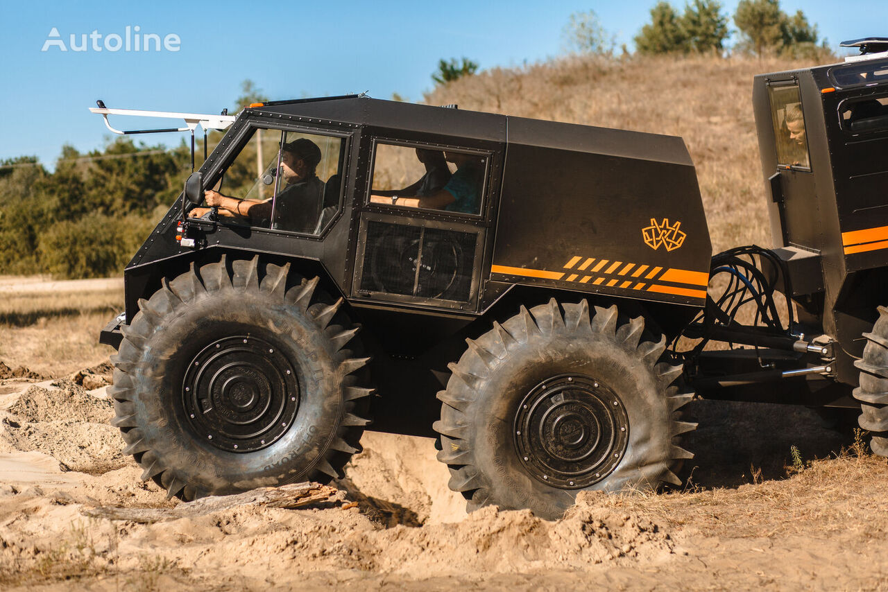 новий всюдихід Sherp THE ARK all-terrain truck