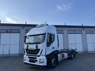 контейнеровоз IVECO Stralis 480, 6x2, BDF, Retarder, Stand klima, DE auto