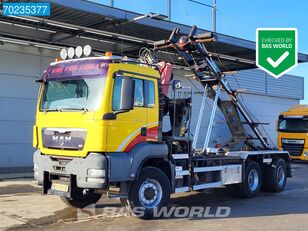 крюковой мультилифт MAN TGS 26.440 6X6 NL-Truck Manual HMF1643 Z2 Crane Kran Euro 4