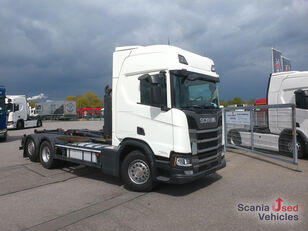 крюковой мультилифт Scania R 450 B6x2*4NA HIAB Abroller