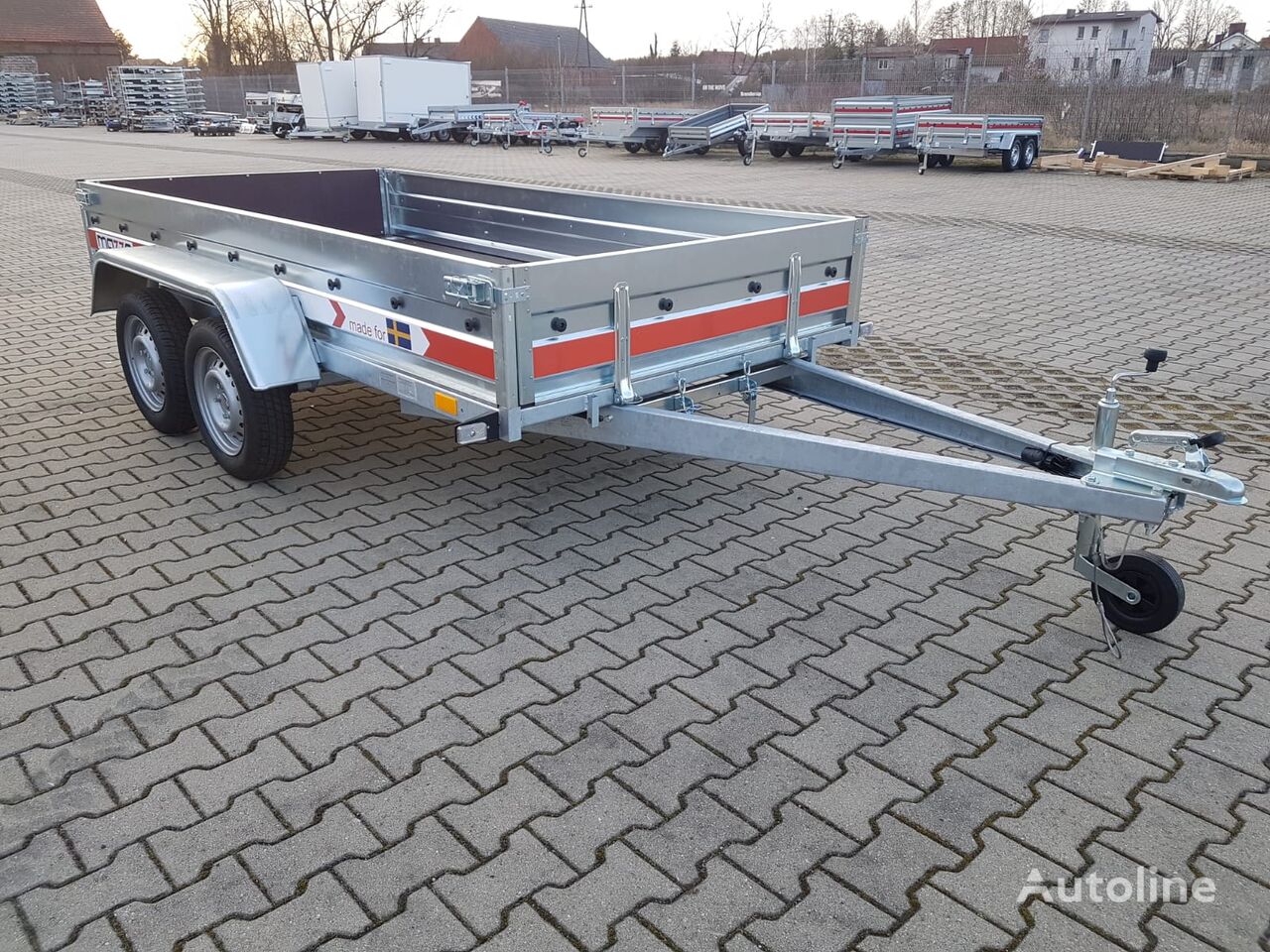 новый легковой прицеп Niewiadów BD7530UT 304x150x35 750kg