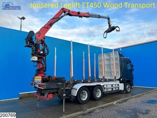 лесовоз DAF 106 XF 530 6x4, Wood transport, Retarder, Loglift ET450