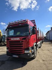 лесовоз Scania N331-G450 Topline + прицеп лесовоз