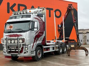 лесовоз Volvo FH 16 600 6x4 V KRAN V-10