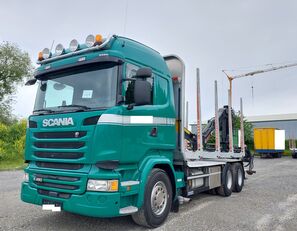 лісовоз Scania R450 Holz Kran 6x4 Loglift F96S 79