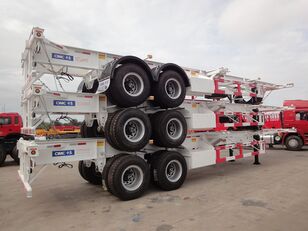 новий напівпричіп контейнеровоз 40 feet 45 feet 20 feet 3 axles container skeleton semitrailer